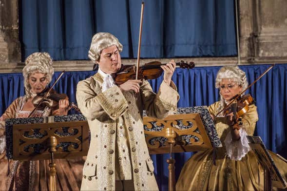 Cena di cicchetti e concerto di musica classica