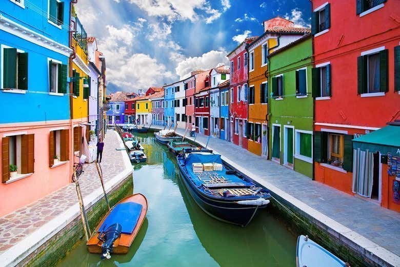 Uno scorcio di Burano