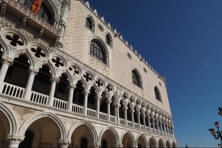 Facciata di Palazzo Ducale