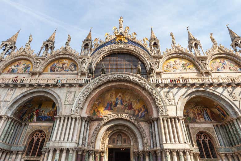 Facciata della Basilica di San Marco