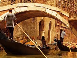 Gondolieri a Venezia
