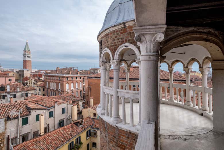 Vista panoramica da Palazzo Contarini del Bovolo